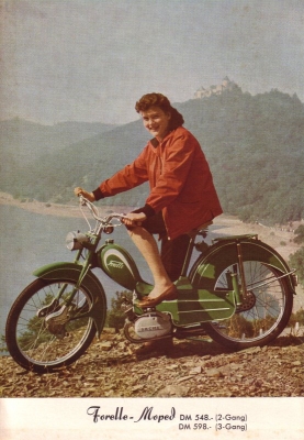 Forelle Moped brochure 1956