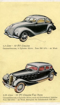 Hanomag Programm 1939