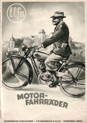 Elfa Motorfahrräder brochure 1936