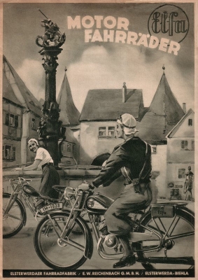 Elfa Motorfahrräder Prospekt 1938