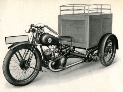 Elfa Lieferwagen 200 ccm Prospekt ca. 1930