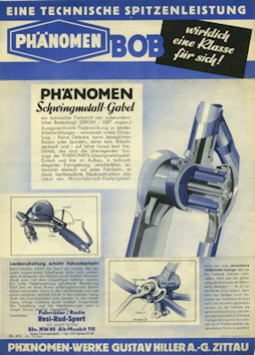 Phänomen BOB brochure 8.1938