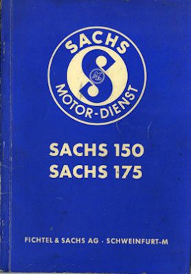 Sachs 150 and 175 ccm repair manuel 7.1954