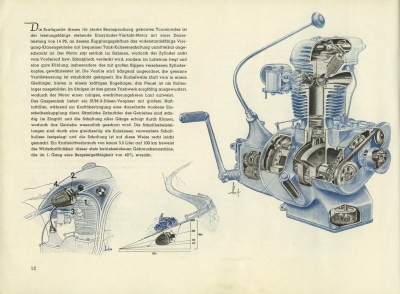 BMW Eisenach Programm Pkw und Motorrad ca.1952