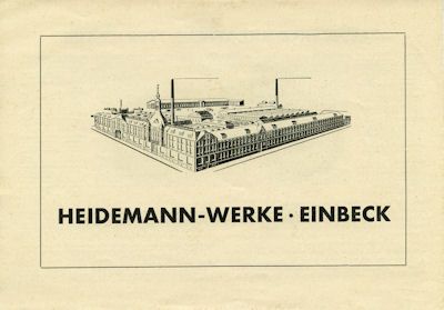 HWE Programm ca. 1950