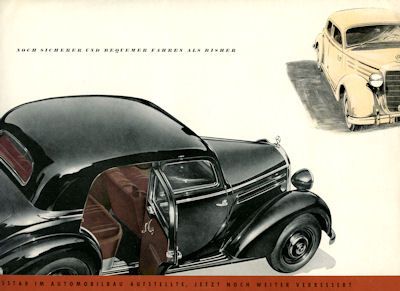 Mercedes-Benz 170 S brochure 1952