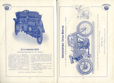 Corona Programm 1911