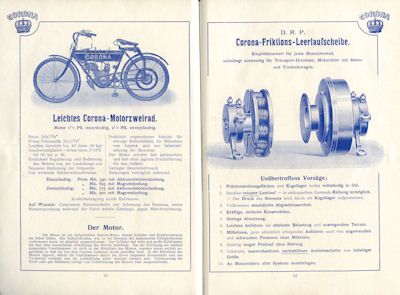 Corona Programm 1911