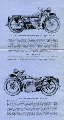 Terrot Programm 1939