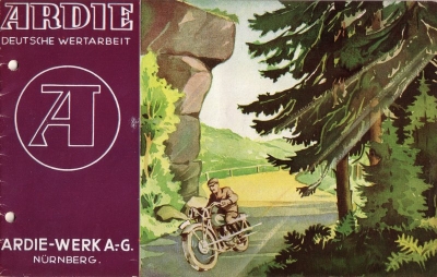 Ardie Programm 1937