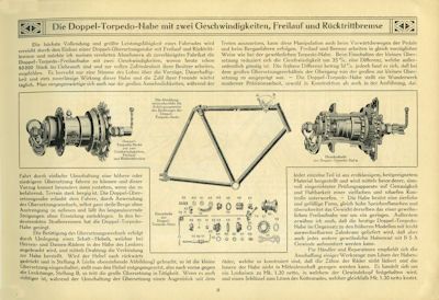 Hammonia bicycle program 1912