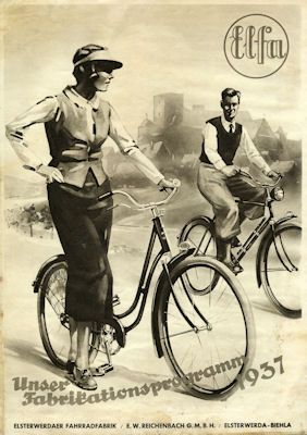 Elfa bicycle brochure 1937