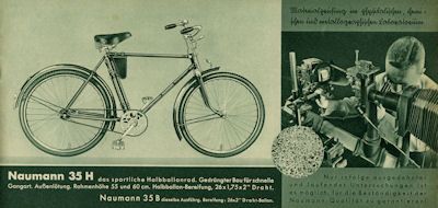 Seidel & Naumann bicycle brochure 1937