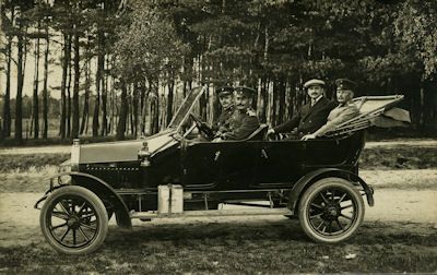 Photo unknown automobil ca. 1914