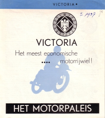 Victoria Programm 1937 holl.