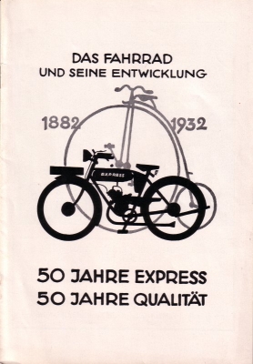 Express Broschüre -50 Jahre Express- 1932