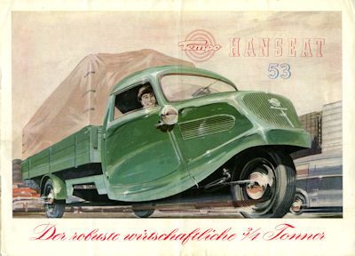 Tempo Hanseat brochure 1953