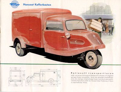 Tempo Hanseat brochure 6.1954