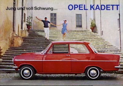 Opel Kadett A Prospekt 1965