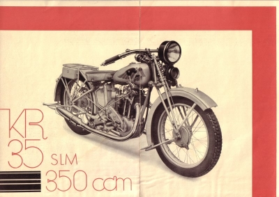 Victoria KR 35 SLM Prospekt 12.1930