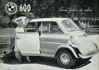 BMW 600 Prospekt 9.1957