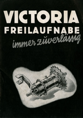 Victoria Freilaufnabe Prospekt 1938