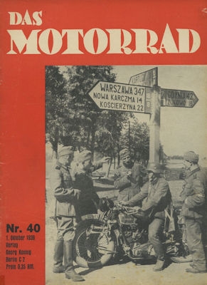 Das Motorrad 1939 Heft 40