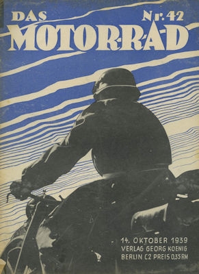 Das Motorrad 1939 Heft 42