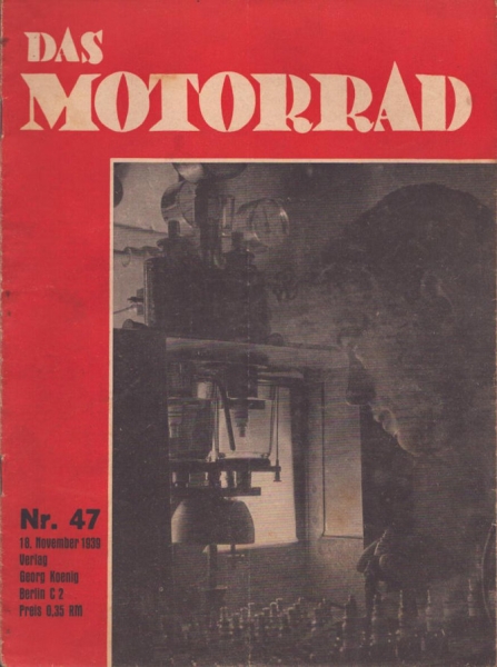 Das Motorrad 1939 Heft 47
