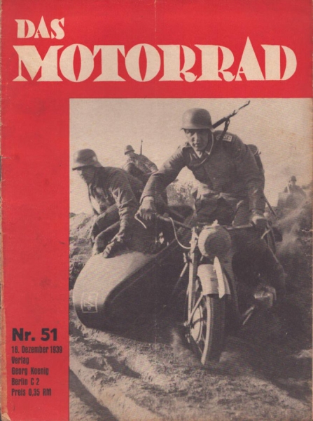 Das Motorrad 1939 Heft 51