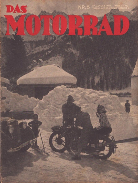 Das Motorrad 1940 Heft 5