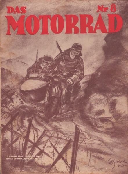 Das Motorrad 1940 Heft 8
