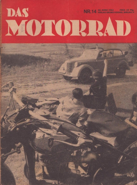 Das Motorrad 1940 Heft 14