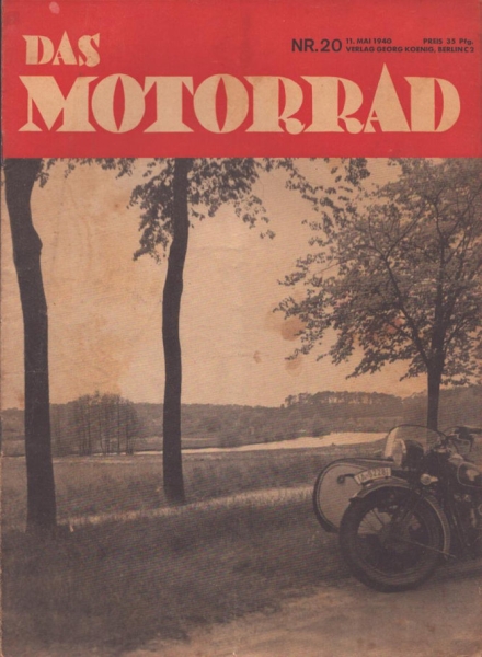 Das Motorrad 1940 Heft 20