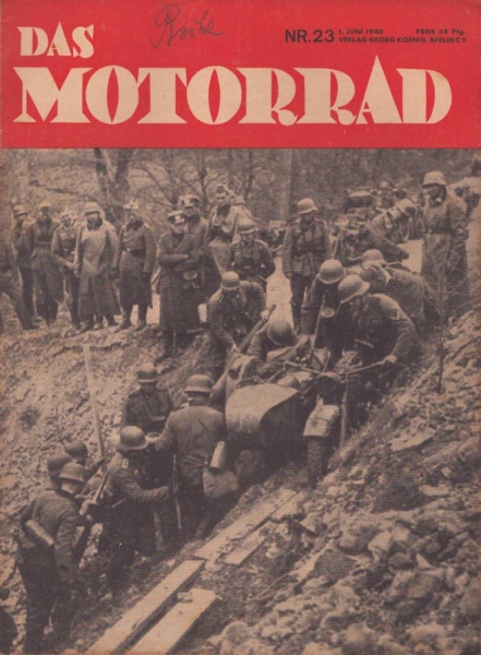 Das Motorrad 1940 Heft 23