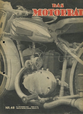 Das Motorrad 1940 Heft 48