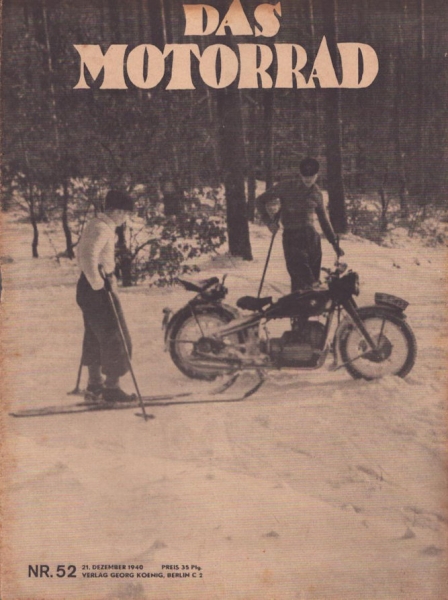Das Motorrad 1940 Heft 52