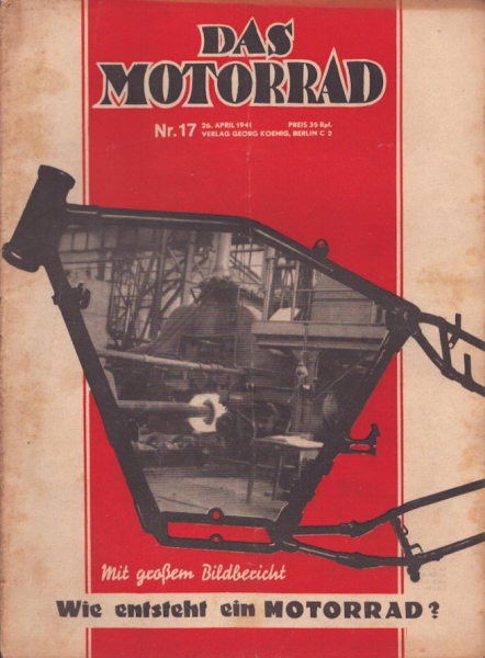 Das Motorrad 1941 Heft 17