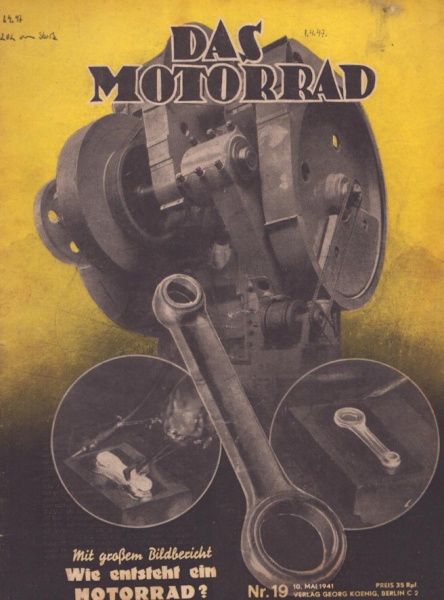 Das Motorrad 1941 Heft 19