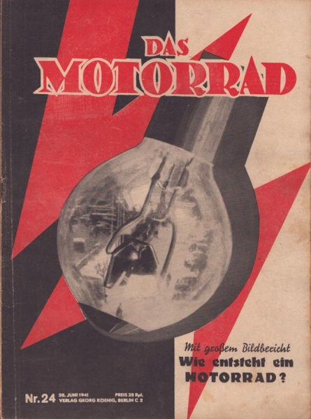 Das Motorrad 1941 Heft 24