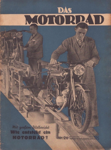 Das Motorrad 1941 Heft 26