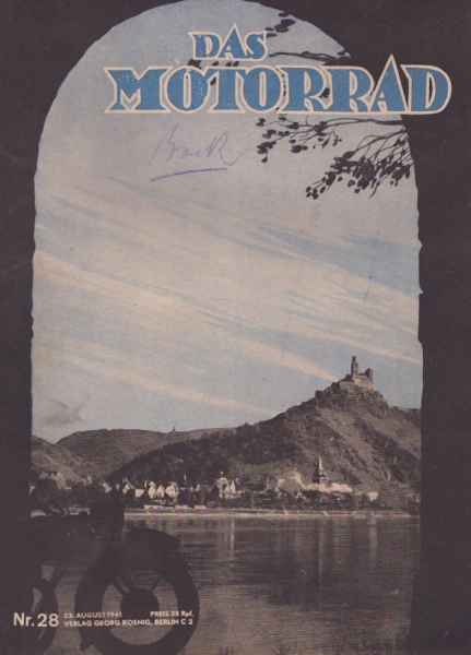 Das Motorrad 1941 Heft 28