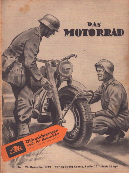 Das Motorrad 1942 Heft 26