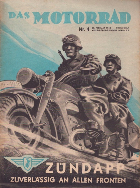 Das Motorrad 1943 Heft 4