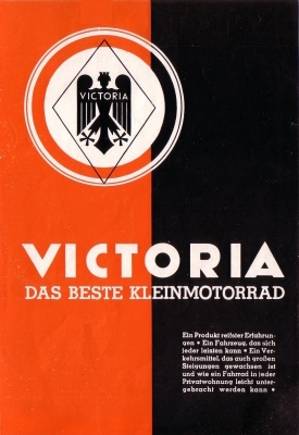 Victoria Kleinmotorrad Prospekt 8.1933