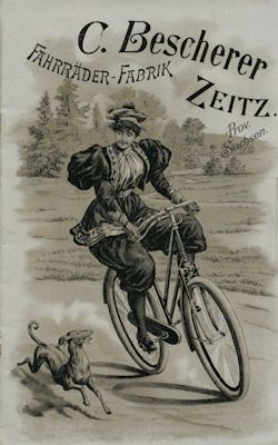Bescherer Fahrrad Preisliste ca. 1897