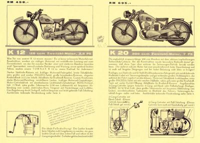 Tornax Programm 1938/9