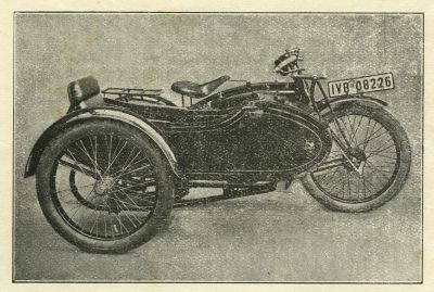 Peka Seitenwagen Prospekt 1926