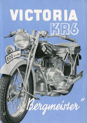 Victoria KR 6 Bergmeister Prospekt 1935