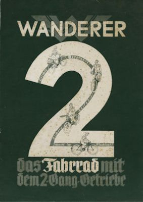 Wanderer 2 Gang Fahrrad Prospekt 2.1937